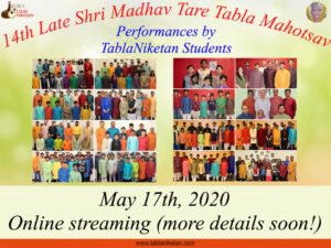 Late Shri. Madhav Tare Tabla Mahotsav - 2020